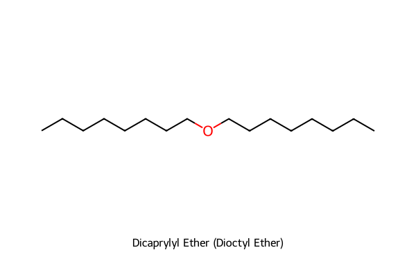 Dicaprylyl Ether chemical structure, CAS 629-82-3